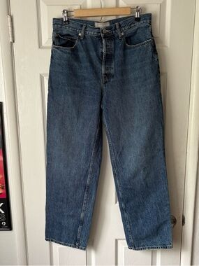 Everlane The 90's Way-High Jeans Blue size 30